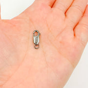 0925LC3BR. 14MM Black Rhodium Lobster Clasp